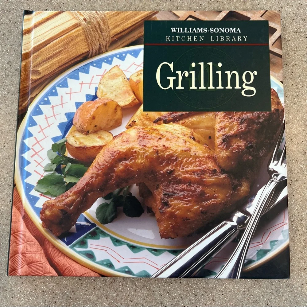 Williams-Sonoma Kitchen Library Hardcover Book-GRILLING